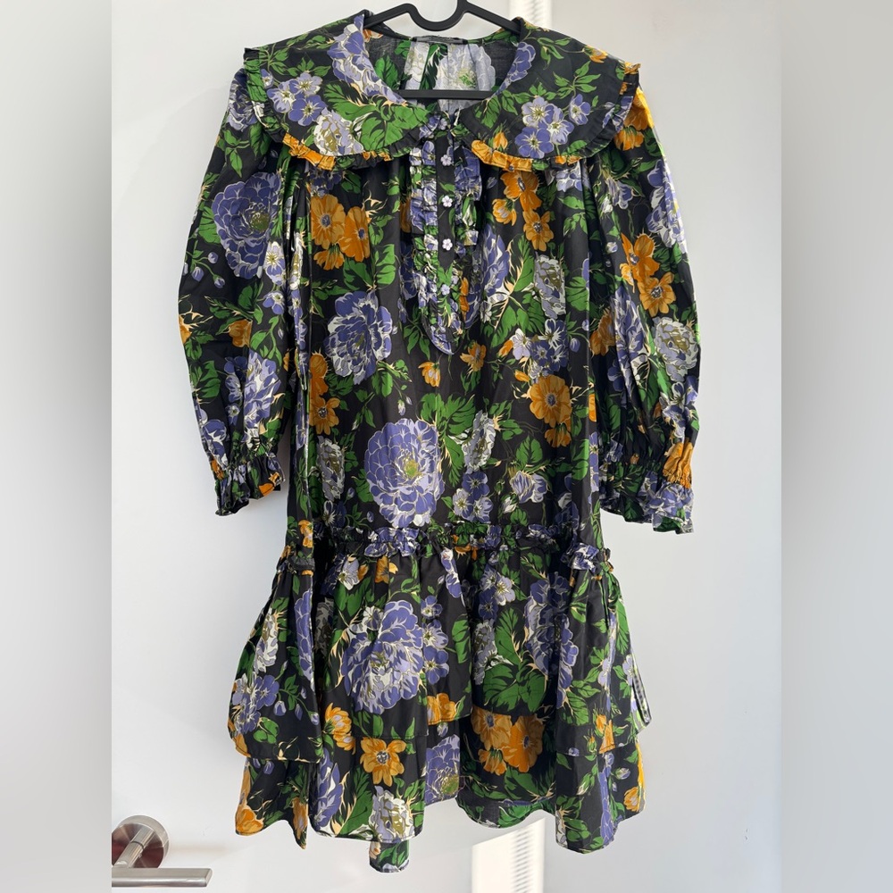 Romantic Flower Print Dress